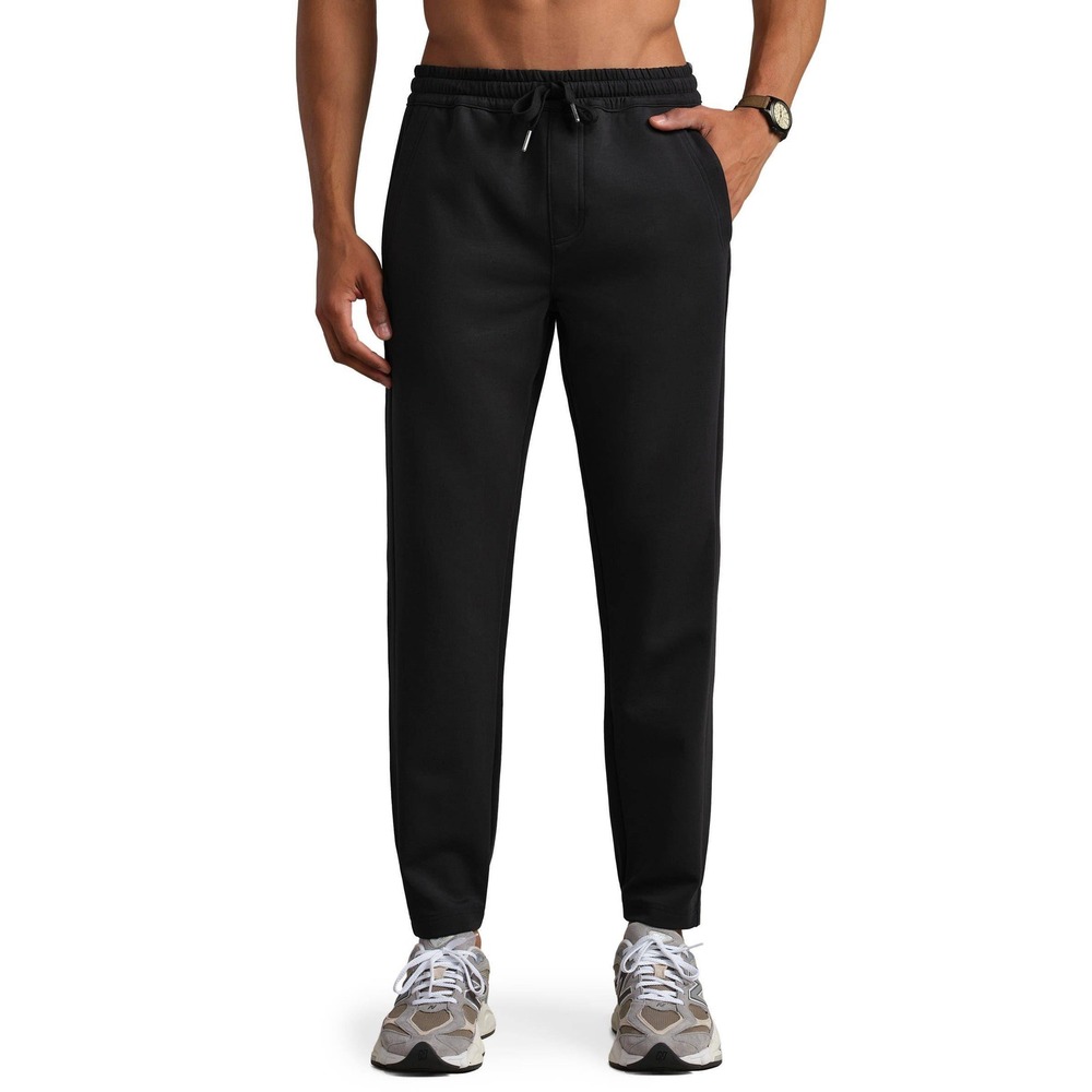 Rhone Mens Dream StateJogger Black Tapered Performance Athletic Sweatpants